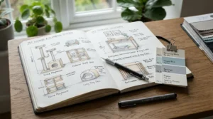 Various floor plan options evaluated when choosing a double vs triple dog kennel for home use.